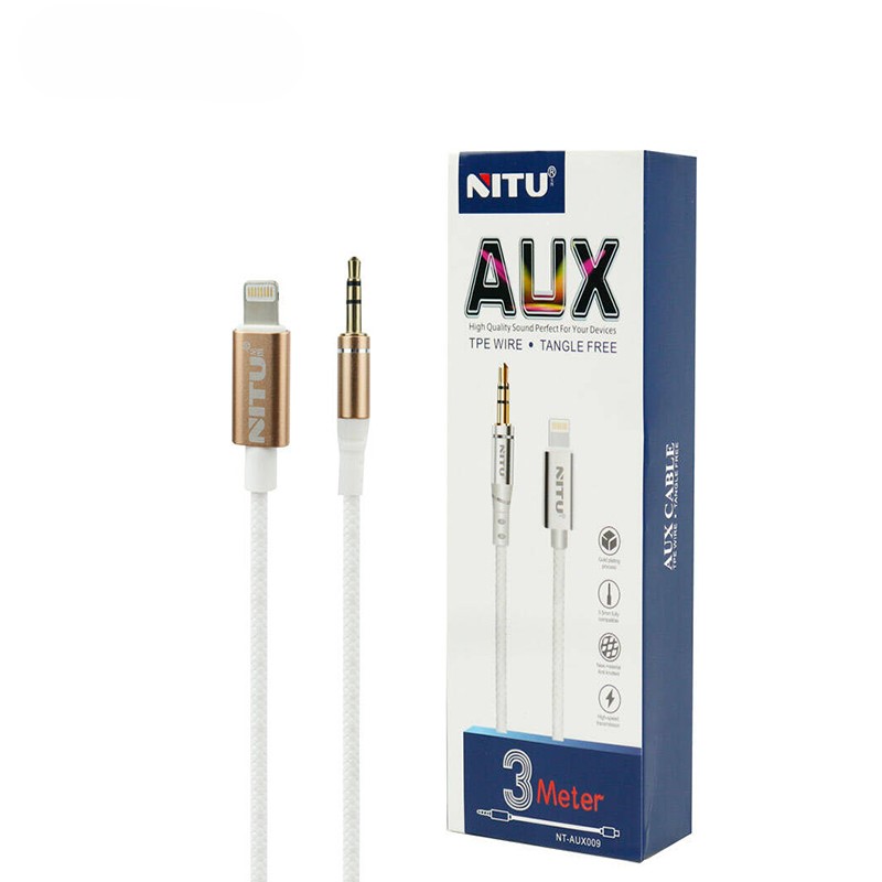 کابل آی او ایکس به لایتنینگ نیتو مدل NT-AUX009