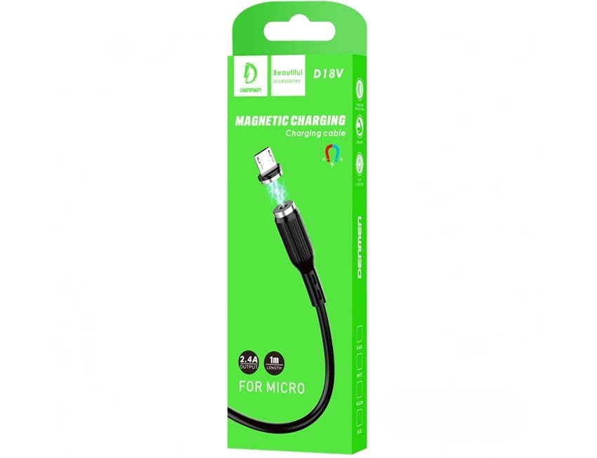 کابل فست شارژ مگنتی اندروید دنمن مدل D18V