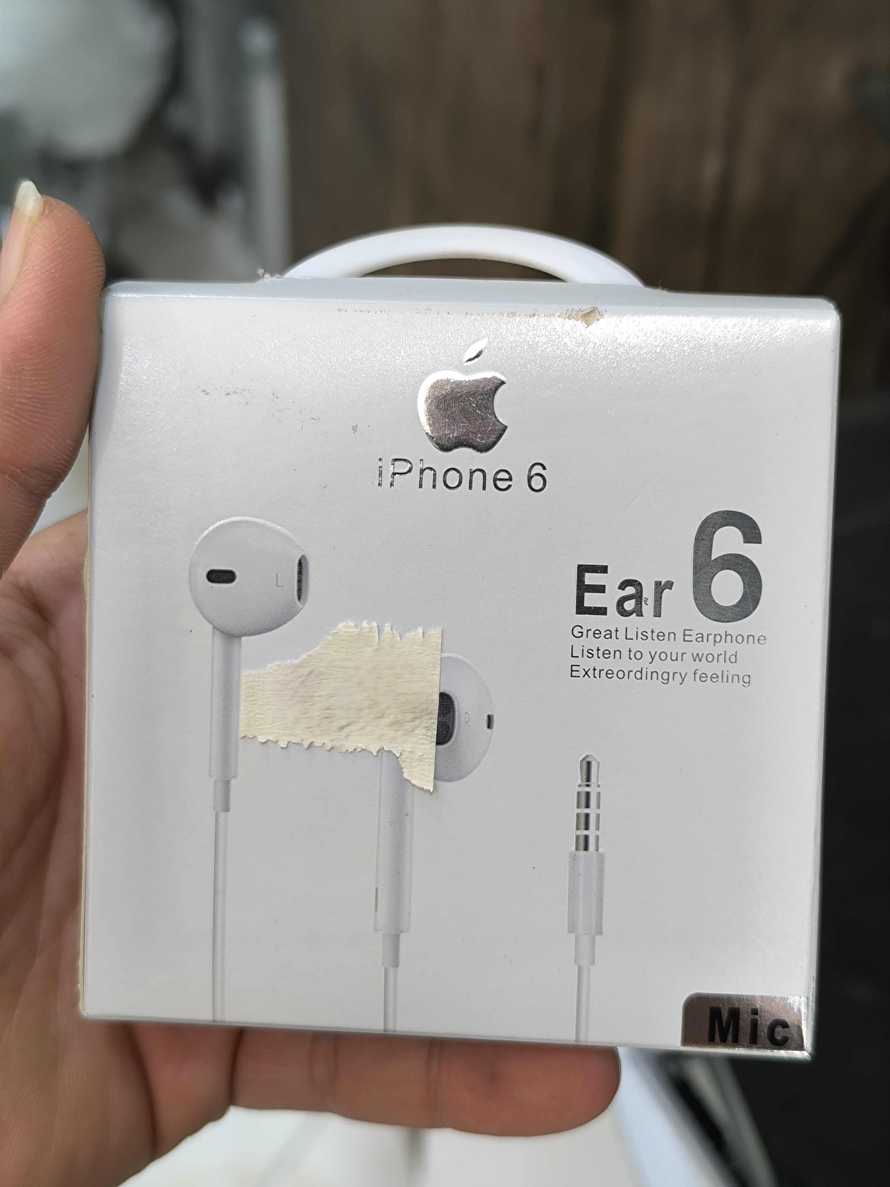 هدفون اپل مدل EarPods با کانکتور جک 3.5 میلیمتری
