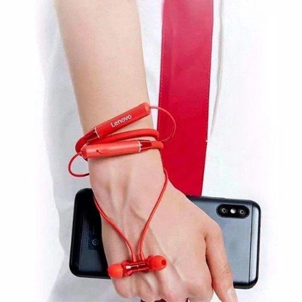هندزفری بلوتوثی گردنی لنوو مدل HE05